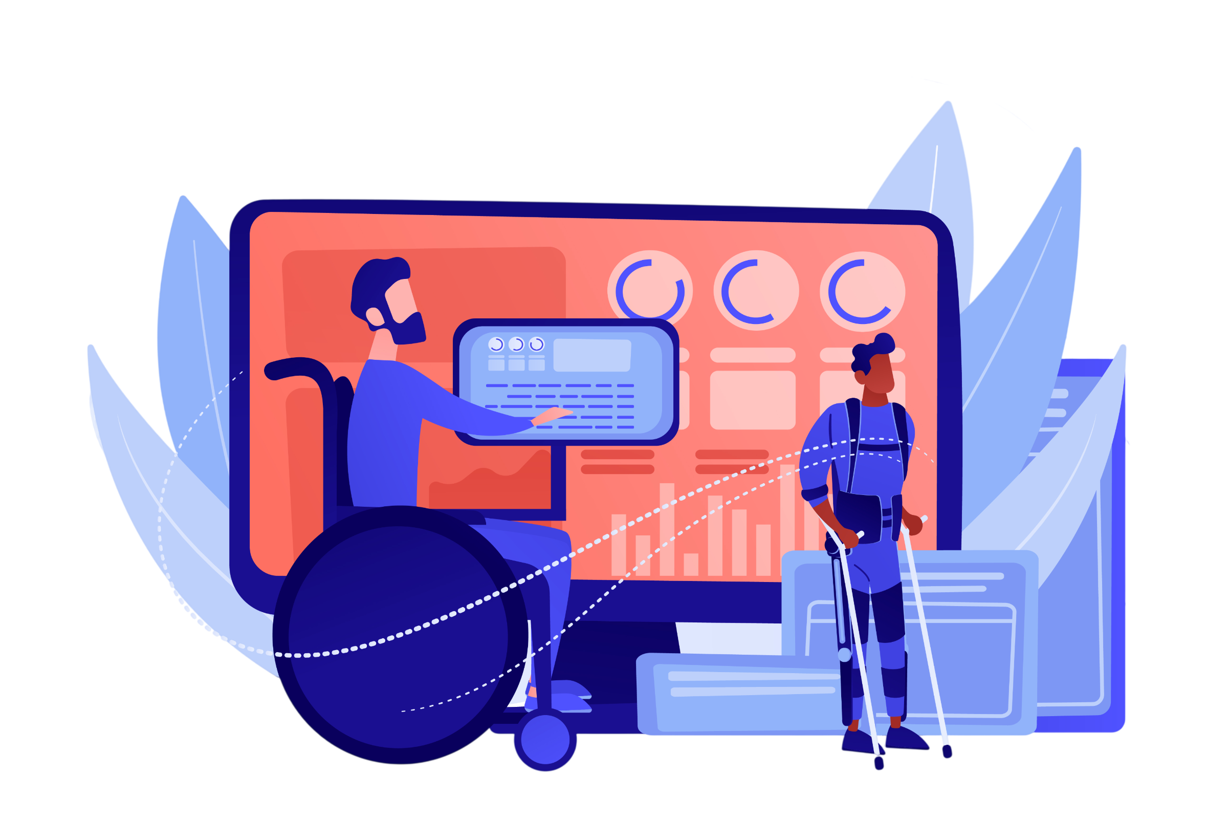 Accessibility testing illustration